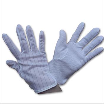 Cotton Work Glove PVC Dotting,Antistatic Glove,ESD Glove